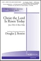 Christ the Lord Is Risen Today SATB choral sheet music cover